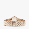 25 mm ovalt armbåndsur med krystall
