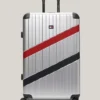 28″ stripet hardcase-spinnerkoffert