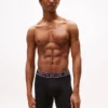 3-pakning med boxershorts i bomullsstretch