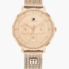 36 mm klokke i mesh med monogram
