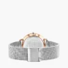 36 mm klokke i mesh med monogram