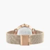 36 mm klokke i mesh med monogram