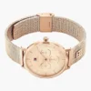 36 mm klokke i mesh med monogram