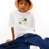 3D-logo-T-skjorte for barn