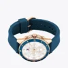40 mm hvit urskive, boyfriend-klokke