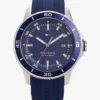 43 mm kronografklokke med silikonrem