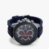 46 mm sportsklokke med signaturrem