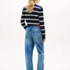 Allover Crest Mid-Rise Barrel Jeans Allover Crest Mid-Rise Barrel Jeans