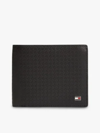 Allover Flag Leather Card & Coin Wallet