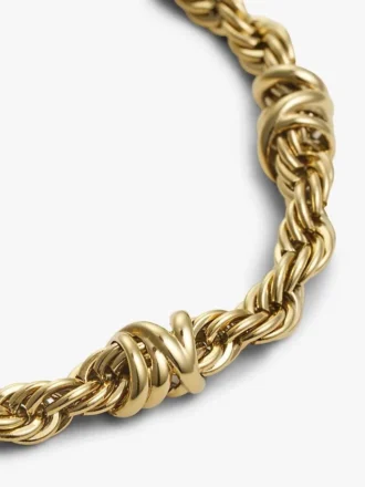 Armbånd med nautisk taukjede