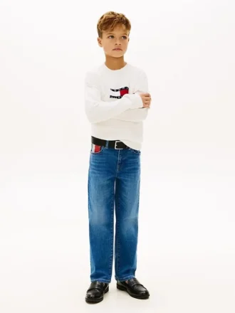 Avslappet jeans for barn
