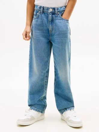Avslappet jeans for barn