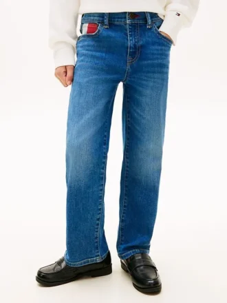 Avslappet jeans for barn