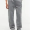 Avslappet joggebukse i børstet fleece