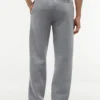 Avslappet joggebukse i børstet fleece