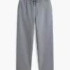 Avslappet joggebukse i børstet fleece