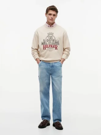 Avslappet, rett Carpenter-Jeans