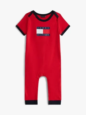 Babyoverall med flagglogo