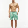 Badehose med tropisk mønster, 18 cm