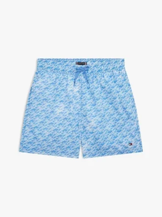 Badeshorts med monogram for barn