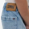 Baggy denim-seilershorts for barn