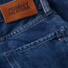 Baggy denimshorts med graffititrykk for barn