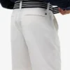 Baggy stretch-chino-shorts med belte for barn