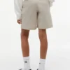 Baggy stretch-chino-shorts med belte for barn