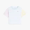 Barnes T-skjorte med blandede striper Barnes T-skjorte med blandede striper