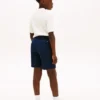 Barnesweatshorts med bred benvidde og Hilfiger-logo
