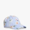 Baseballcap med blomstertrykk