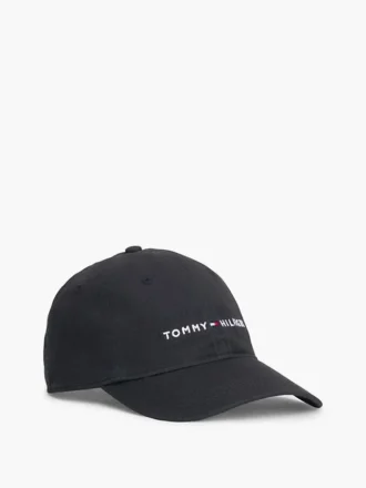Baseballcap med brodert Tommy-logo
