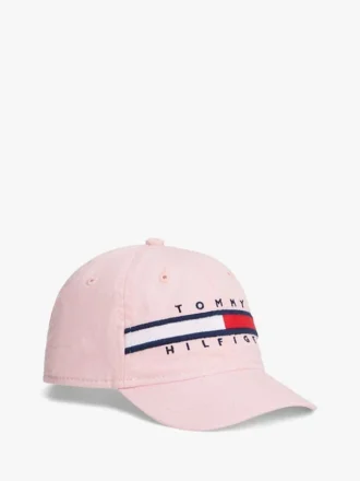 Baseballcap med flaggstriper og logo for barn