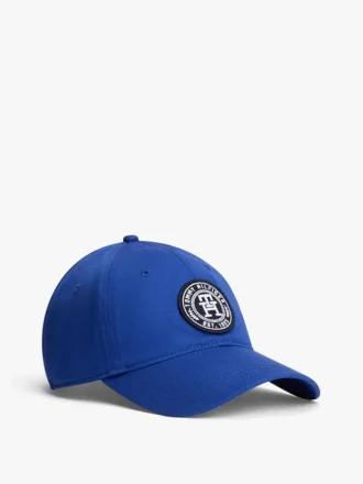 Baseballcap med monogram-sirkellapp