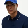 Baseballcap med monogram-sirkellapp