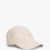 Baseballcap med monogramlogo i linblanding