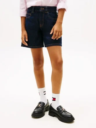 Bermudashorts i denim for barn
