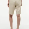 Bermudashorts i linblanding, 28 cm