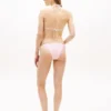 Bikinibukse med monogram over hele underdelene