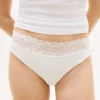 Bikinitruse med blonder, 3-pak