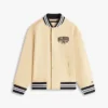 Bomberjakke i peached twill for barn Bomberjakke i peached twill for barn