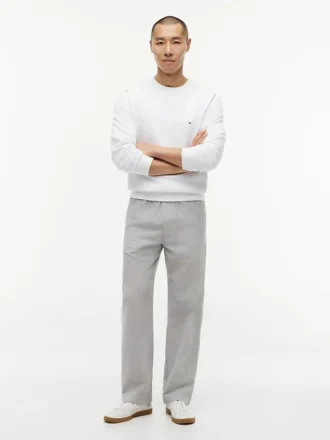 bomulls linblanding relaxed bukser 2 2 330x440 - Bomulls-linblanding Relaxed Bukser