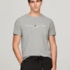 Broderet Tommy-logo Slim Fit T-skjorte