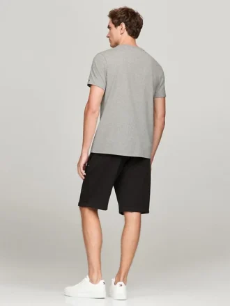 Broderet Tommy-logo Slim Fit T-skjorte