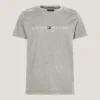 Broderet Tommy-logo Slim Fit T-skjorte