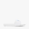 Broderte Pool-sandaler med skriftmonogram