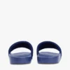 Broderte Pool-sandaler med skriftmonogram