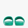 Broderte Pool-sandaler med skriftmonogram