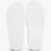 Broderte Pool-sandaler med skriftmonogram