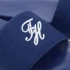 Broderte Pool-sandaler med skriftmonogram